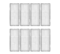 Accesorios para Roborock S8/S8+/S8 Pro Ultra/S7/S7 Maxv/S7 Maxv Ultra/S7 Max Ultra/S7 Max Ultra/S7 Pro Ultra, filtro HEPA lavable, 8 unidades para robot de barrido G20