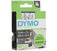 Accesorios para rotuladoras Dymo D1 Etiqueta 9 mm x 7 m negro blanco 40913