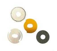 Accesorios para ruedas de pesca de alto rendimiento, pastillas de freno de carbono, placa de presión ligera, anillo de goma antideslizante para una mayor durabilidad (mano izquierda)