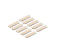 Accesorios para saxofón 10 Uds Tenores saxofón Cañas fuerza 2,0 2,5 saxofón Reed piezas de instrumentos de viento de madera accesorios fácil de usar (Color : Reed 2.0)
