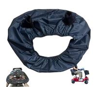 Accesorios para scooters de movilidad, panel de control de scooters de movilidad de PVC transparente, cubierta de caja con puños elásticos, protector contra la lluvia para viajes al aire libre -