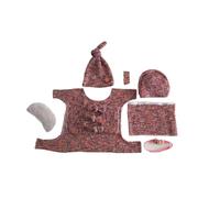 Accesorios para sesión de fotos para baby shower, disfraz elástico, para foto, decoración de fotos, 7 accesorios de bebé