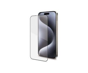Accesorios para smartphone - CELLY - Cristal completo - iPhone 15 Pro - Cristal templado - Resistente a los rayones