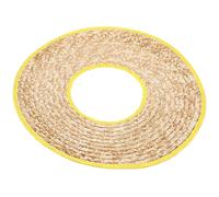 Accesorios para Sombreros de Sol, Protector de ala de Casco, Paja | Gorra Mujer, Visera Tejida Ligera, Uso Exterior y Trabajo, Borde de Color Aleatorio