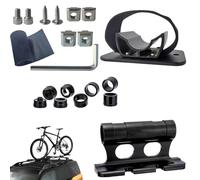 Accesorios para soporte de bicicleta de marco trasero | Accesorios de montaje de bicicleta de carretera | Kit de montaje versátil y estable para ciclistas adultos