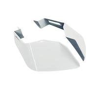 Accesorios para Suzuki para GSXR600 para GSXR750 para GSXR1000 Alerón De Aleta Lateral Aerodinámico para Motocicleta Alerones Delanteros Motocicleta(Blanco)