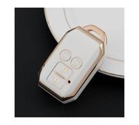 Accesorios para Suzuki para Swift para Wagon R Y para Monopoly Funda Protectora para Llave Sin Llave Llavero De TPU 2 3 Y 4 Botones(White4)