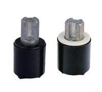 Accesorios para tapa de asiento de inodoro con amortiguador de par para reducir el ruido y evitar golpes, diferenciación del eje izquierdo y derecho, material plástico