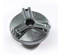 Accesorios Para Tapón De Llenado De Combustible Y Perno De Aceite De Motor De Motocicleta De Aluminio CNC Para SUZUKI GSR400 GSR600 GSR750 AJOHBM(Titanium)