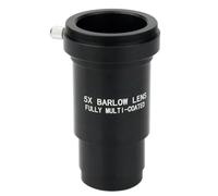 Accesorios para telescopios Aleación de Aluminio del suplemento del Ocular de la Lente de Barlow de 1,25 Pulgadas 5X for los telescopios astronómicos