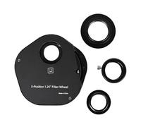 Accesorios para telescopios astronómicos Accesorios de astronomía Telescopio astronómico de Rueda Manual de 5 Piezas y 1,25 Pulgadas