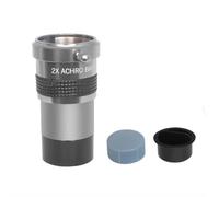 Accesorios para telescopios astronómicos Lente Barlow acromática de Aluminio de 1,25 Pulgadas y 2 aumentos, Accesorios for telescopio astronómico(Type1)