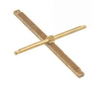 Accesorios para telescopios astronómicos Telescopio astronómico Focuser Rack Shaft Set-0.5M Full Brass Focusing Gear and Axle DIY Replacement