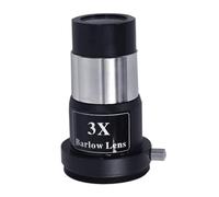 Accesorios para telescopios astronómicos Telescopio Extensor de Metal 2X3X/5X, Lente Universal Doble for contactar con Ocular 1,25 Pulgadas y 31,7mm