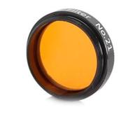 Accesorios para telescopios Filtro de Nebulosa de Seis Colores, 2 uds., 1,25 Pulgadas, 31,7mm, Filtro Lunar(Orange)