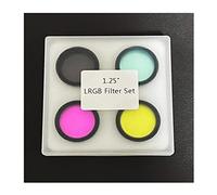 Accesorios para telescopios Juego de filtros LRGB de 1,25/2 Pulgadas for astrofotografía Filtro de fotografía de Espacio Profundo e imágenes CCD planetarias(1.25 LRGB Set)