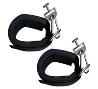 Accesorios para tobillos para ejercicio: correas negras de calidad, accesorio de gimnasio multifunción, ajuste seguro, fortalece los músculos de la parte inferior del cuerpo | Equipo de entren