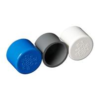 Accesorios para tuberías de PVC, Conector de acoplamiento for tubería con tapón final PVC, 20-50 mm diámetro interior, multicolor, for acuario o pecera(Gray,50mm)