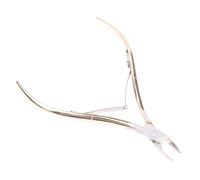 Accesorios para uñas, cortadores para manicura, alicates para cutículas de uñas de los pies, cortaúñas de acero inoxidable, tijeras para cutículas, alicates, dorados.