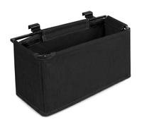 Accesorios para vagones: Bolsa de Almacenamiento Trasera Negra, Accesorios Impermeables y extraíbles para carros Plegables, Organizador de fácil instalación