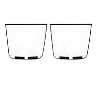 Accesorios para vehículos eléctricos, 2 piezas, cubierta magnética para puerto de cargador EV con capa impermeable que protege el puerto de carga del polvo, la lluvia, la nieve