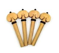 Accesorios Para Violín 1 Juego De 4 Clavijas Profesionales Para Violín Amantes De La Música Con Latón Bonita Decoración Y Melodía(Boxwood)