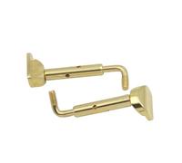 Accesorios para violín 2 unids/set violín mentonera abrazadera mentonera tornillo cuerda instrumento accesorios 3/4 4/4 piezas de herramientas musicales de violín (Color : Golden)