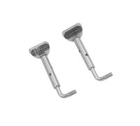 Accesorios para violín 2 unids/set violín mentonera abrazadera mentonera tornillo cuerda instrumento accesorios 3/4 4/4 piezas de herramientas musicales de violín (Color : Silver)