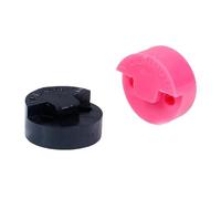 Accesorios para violín 5 Piezas De Silenciador De Goma Para Violín Profesional Piezas De Violín De 20 X 20 Mm Silenciador De Goma Redondo Para Violín(Pink)