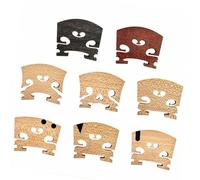Accesorios Para Violín 5 Puentes Para Violín De Arce Ébano Y Palisandro De 4/4 3/4 1/2 1/4 Y 1/8 Piezas Y Accesorios Para Violín(Rosewood 4-4)