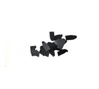 Accesorios para Violín Accesorios de repuesto para cabeza de arco de violín hechos de plástico y hueso de vaca(Color:Black)