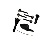 Accesorios Para Violín Accesorios Para Clavijas De Ébano Para Violín Tablero De Cuerdas Carrillera Tornillo Cuerda De Cola Eje De Afinación(A set of string pegs)