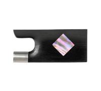 Accesorios para violín Accesorios para vástago de arco, contrapunto de violín de ébano, rombo diseñado con carcasa de color, accesorios para vástago de arco de violín (Size : 1-4)