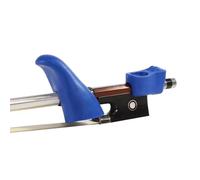Accesorios para violín Agarre Para Arco De Violín Corrector De Violín Soporte Para Arco Dedos Para Inclinar Arco De Mano Derecha(Blue)