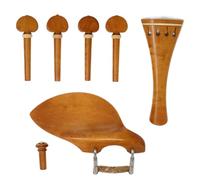 Accesorios para violín Boj 4 Cuerdas Clavijas De Cuerda Para Violín Juego De Accesorios Profesionales Para Violín Piezas De Repuesto Para Violín(1/2)