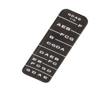 Accesorios para Violín Cinta guía para dedos escalas de violín etiqueta adhesiva para diapasón para violín 1/8