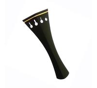 Accesorios Para Violín Cordal De Violín 4/4 Estilo Puntiagudo De Madera De Ébano Con Línea De Trastes Dorada