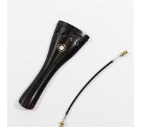 Accesorios para violín Cordal De Violín Con Accesorios De Cuerda De Cola Completa 1/8/2/3/4/4 1/8 Cordal + Cuerda De Cola(Ebony,1/4)