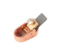 Accesorios para Violín Cortador plano de dedo para carpintería juego de herramientas Luthier de acero inoxidable para guitarra de violín DIY 5 unids/set(Color:3-Rose Gold)