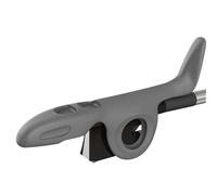 Accesorios para violín Dispositivo Corrector De Agarre De Arco De Violín, Accesorio De Corrección De Postura Para Principiantes Con 2 Uds De Tapones Para Enseñar A Estudiantes De Viola(Grey)