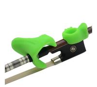 Accesorios para violín Empuñadura Para Arco De Violín Soporte Para Arco Dividido De Dibujos Animados Corrige Científicamente La Forma De La Mano Derecha(Green,A)