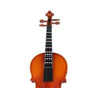 Accesorios para violín Etiqueta Engomada Del Diapasón Del Papel Del Violín 4/4 Etiqueta De La Nota Del Diapasón Tabla De Digitación Práctica De Piezas De Violín Para Principiantes Accesorios(4/4)