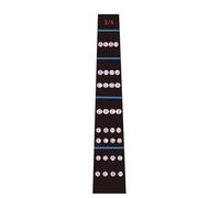 Accesorios para violín Etiqueta Engomada Del Violín Marcador Del Diapasón Principiantes Aprendizaje Etiqueta Engomada De La Nota Del Diapasón Del Violín Para Violín 1/8 4/4 3/4 1/2(3/4)