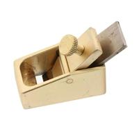 Accesorios para Violín Herramienta de fabricación de violín para pulgar cortador plano de carpintería suela curva fondo plano XXS/XS/S/M/L(Color:Golden M)