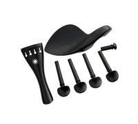 Accesorios para violín Juego completo de accesorios para violín clavijas clavijas perillas tirador de barbilla cordal tirador de barbilla Viola