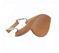 Accesorios para violín Mentonera De Madera De Azufaifa Para Violín+tornillo Plateado+accesorios Especiales Para Violín De Corcho 3/4-4/4