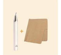 Accesorios para violín Mentonera Para Violín Llave Tornillo Placa De Llave Mentonera Para Violín Accesorios Para Tornillos Delanteros Y Traseros(Silver,1PC+cloth)