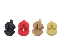 Accesorios para violín Mini Sordina De Goma Útil Y Con Buen Efecto De Silenciamiento De Alta Estabilidad Para Práctica De Violín Pequeño Silenciador De Goma Para Práctica De Violín(Red)