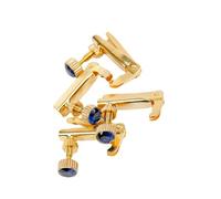 Accesorios para Violín Perilla giratoria para violín accesorios grandes para violín giratorios para violín dorados y plateados