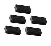Accesorios para Violín Piezas en blanco de rana de ébano para fabricantes de arcos de violín, piezas para arco de violín DIY 5 uds
